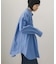 フロントシャーリングシャツワンピース