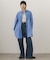 フロントシャーリングシャツワンピース