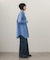 フロントシャーリングシャツワンピース