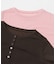 2PパックロングTシャツ