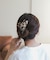マーブルヘアクリップ