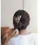 マーブルヘアクリップ