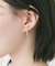 スパークルビジューフックピアス