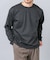 『セットアップ対応／防シワ』ウールジャージークルーネックTシャツ