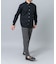 『セットアップ対応／防シワ』 ウールジャージーボタンダウンシャツ