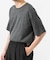 new basic　WASHABLE MERINO WOOL T-SHIRTS