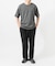 new basic　WASHABLE MERINO WOOL T-SHIRTS