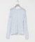 HAKUJI　DIAMOND PRINT RIB LONG-SLEEVE PULLOVER