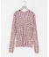 HAKUJI　DIAMOND PRINT RIB LONG-SLEEVE PULLOVER