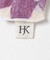 HAKUJI　DIAMOND PRINT RIB LONG-SLEEVE PULLOVER