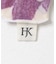 HAKUJI　DIAMOND PRINT RIB LONG-SLEEVE PULLOVER