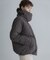 撥水ビッグカラーダウンコート