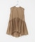 ELENDEEK　SHEER PEPLUM  BLOUSE