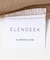 ELENDEEK　SHEER PEPLUM  BLOUSE