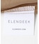 ELENDEEK　SHEER PEPLUM  BLOUSE