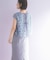kaene　フラッフィーフラワーコンビドレス