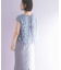 kaene　フラッフィーフラワーコンビドレス