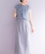 kaene　フラッフィーフラワーコンビドレス