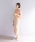 kaene　フラッフィーフラワーコンビドレス