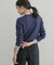 『別注』HANES×DOORS　ワッフルコンパクトカーディガン