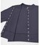 『別注』HANES×DOORS　ワッフルコンパクトカーディガン