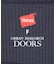 『別注』HANES×DOORS　ワッフルコンパクトカーディガン