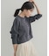 『別注』HANES×DOORS　ワッフルコンパクトカーディガン