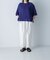 コットンクロップドパンツ