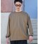 『UR TECH』完声ロングスリーブクルーネックTシャツ