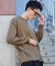 『UR TECH』完声ロングスリーブクルーネックTシャツ