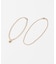 in mood　MELT HEART 2P NECKLACE