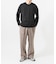 COTTON NYLON SMOOTHY LONG-SLEEVE