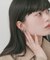 ハートラインイヤリング