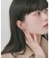 ハートラインイヤリング