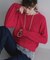 フラッフィータッチクルーネックニットプルオーバー