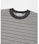 FORK&SPOON　プレーティングボーダーロングスリーブTシャツ