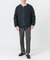 『別注』+phenix　WINDSTOPPER by GORE-TEX LABS ノーカラーダウンジャケット