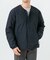 『別注』+phenix　WINDSTOPPER by GORE-TEX LABS ノーカラーダウンジャケット