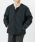 『別注』+phenix　WINDSTOPPER by GORE-TEX LABS ノーカラーダウンジャケット