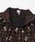 GANNI　CHECK TIERED FRILL SKIRT