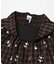 GANNI　CHECK TIERED FRILL SKIRT