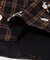 GANNI　CHECK TIERED FRILL SKIRT
