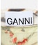 GANNI　PRINTED STRETCH SATIN SKIRT