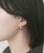 ステンレスオーバルフープピアス