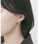 ステンレスオーバルフープピアス