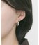 ステンレスオーバルフープピアス