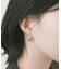 ステンレスオーバルフープピアス