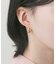 ステンレスオーバルフープピアス