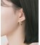 ステンレスオーバルフープピアス