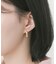 ステンレスオーバルフープピアス